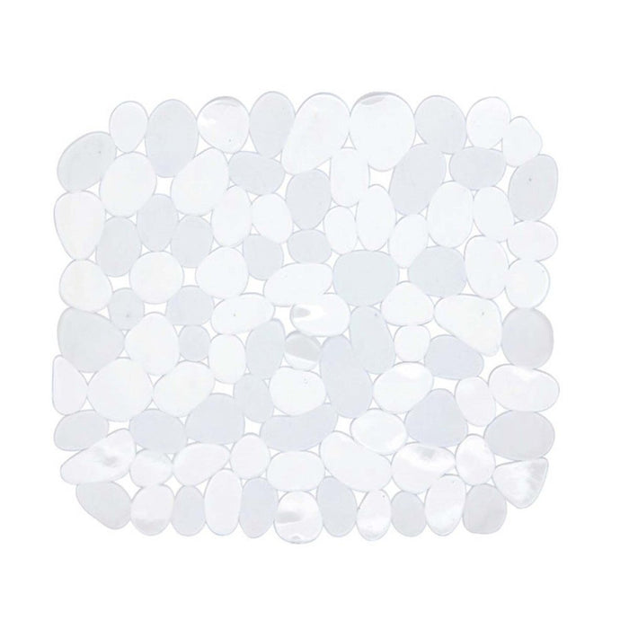 Kitchen Pebble Sink Mat Dish Drainer Rack Cup Glass Scratch Protector Washing Up