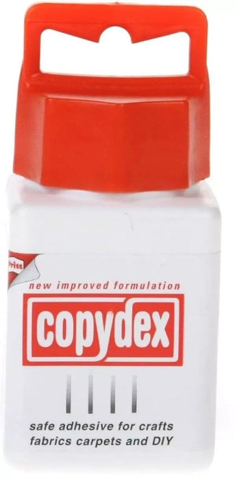 Copydex Adhesive Craft Carpet Fabric Textile Leather DIY Brush On Glue - 125ml