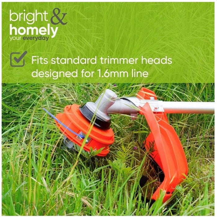 Garden Strimmer Trimmer Line Cord Nylon Universal Garden Grass Wire 1.6mm x 15m