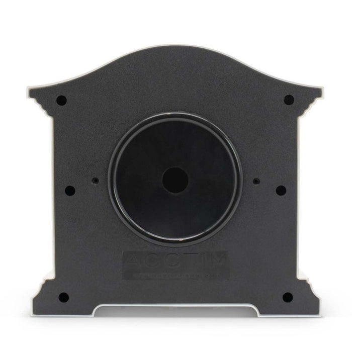 Acctim Cliffburn Mantel Clock Radio Controlled Quartz Domed Glass Lens Taupe UK