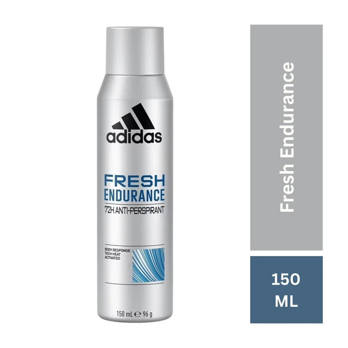 Adidas Fresh Endurance Antiperspirant Deodorant Spray 150ml - Pack of 6
