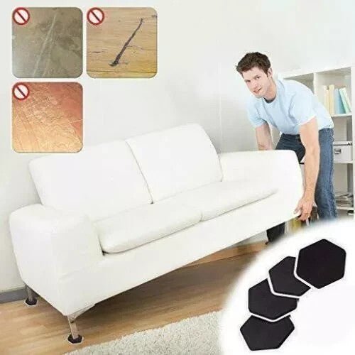 Heavy Duty Furniture Sliders 4Pcs Movers Magic Moving Gliders Removal Lift pad