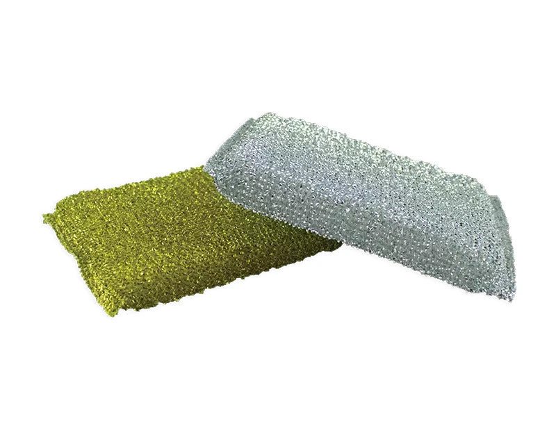 Metallic Scouring Pads For Non-Stick Pans Kitchen Cleaning Washing Up Scourers