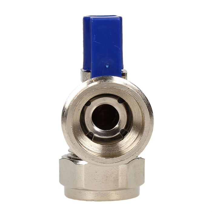 Angled Washing Machine Tap 15mmx3/4" Inch Chrome Plated Plumbing Valve Appliance