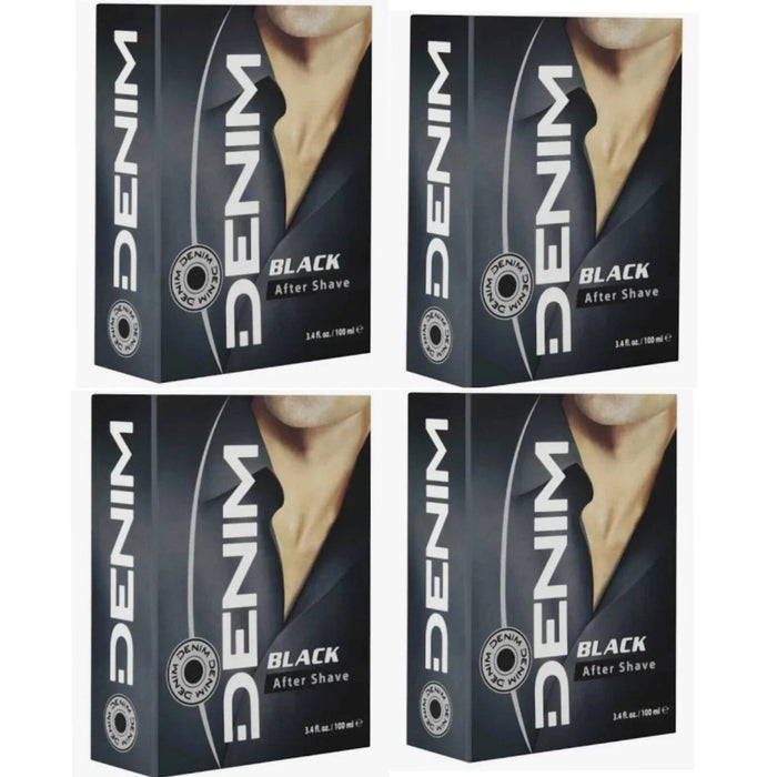 4 X Denim Black After Shave Lotion 100ml