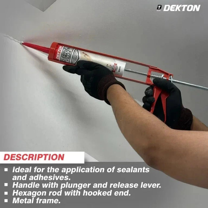 Caulking Gun Professional Heavy Duty Silicone Sealant Tube Caulking Skeleton Gun