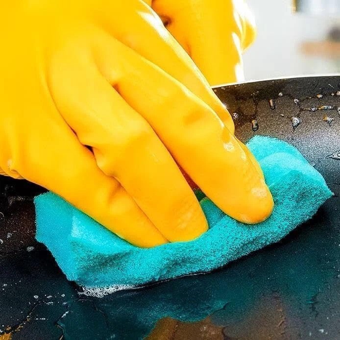 Marigold Cleaning Me Softly Non-Scratch Teflon Foam Back Scourers 14 Twin Pack