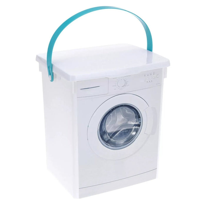 Plastic Storage Container Laundry Washing Powder Tablet Soap Detergent Box Lid