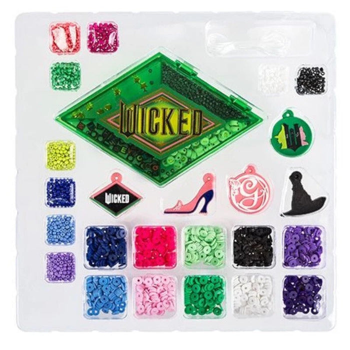 Kids Wicked Movie Wizard Of Oz Jewellery Charm Friendship Bracelet Making Set