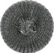 MAXPERKX 10pcs Galvanized Metal Scourer 30g Kitchen Washing Cleaning Steel Wire Pad Scrub