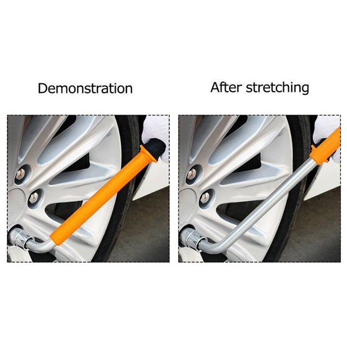 17 19 21 23mm HEAVY DUTY Extendable Tire Car Wheel Brace Socket Tyre Nut Wrench - Image 4