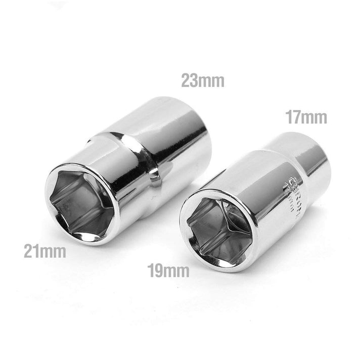 17 19 21 23mm HEAVY DUTY Extendable Tire Car Wheel Brace Socket Tyre Nut Wrench - Image 5