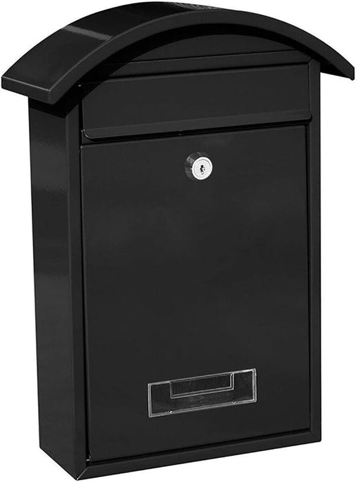 MAXPERKX Large Vintage Wall Mounted Mailbox - Outdoor Lockable Secure Mail Letter Post Box - Image 6