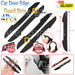  Black car door edge guard strip for scratch protection