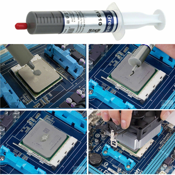 Cooling Paste Grease Syringe for PC CPU