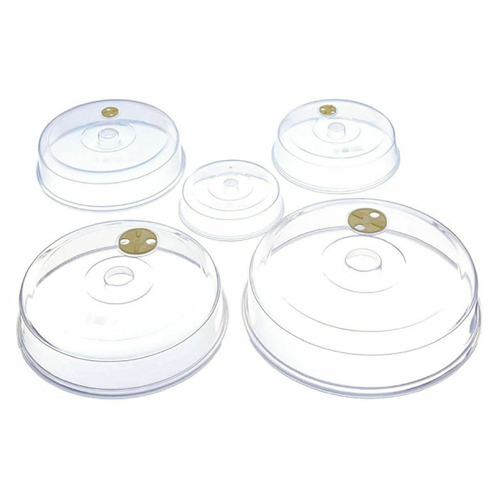 Easy-Grip Handle Microwave Food Cover for Safety