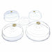 Easy-Grip Handle Microwave Food Cover for Safety