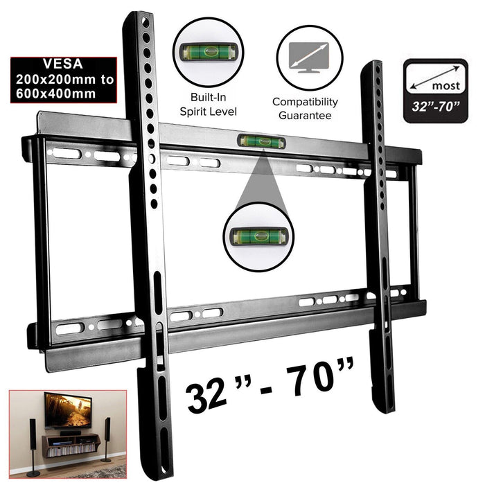  Fixed TV Wall Bracket Stand