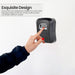 Wall mounting fixtures and fittings included with key lock box