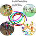 Kids Outdoor Ring Toss Game Set - Front View