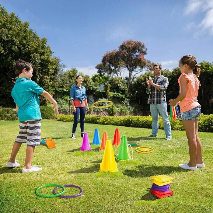 Kids Outdoor Ring Toss Game Set