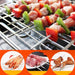 MAXPERKX BBQ Skewers for Kebabs, Ideal for Outdoor Cooking