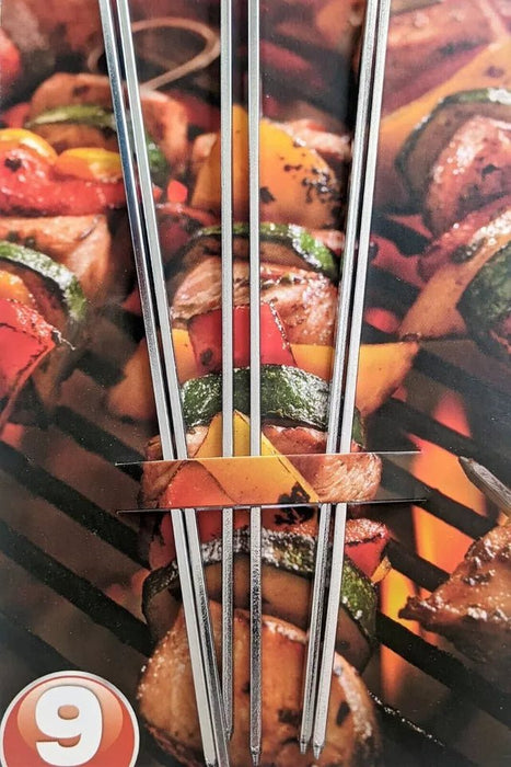 MAXPERKX BBQ Skewers, Essential Tool for Grilling and Kebabs