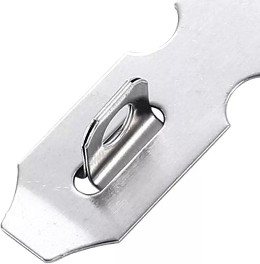 MAXPERKX Security Hasp and Staple, 9cm, Ideal for Gates and Sheds