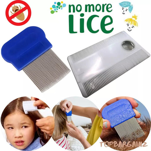 MAXPERKX Lice Removal Comb - Effective for Nits & Dandruff, Suitable for All Hair Types