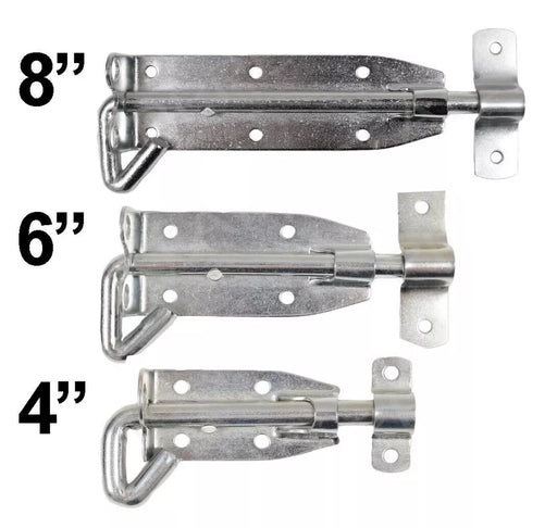 MAXPERKX Heavy Duty Pad Lock Bolt in 4/6/8 Inch Sizes