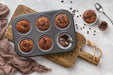 MAXPERKX 6-Cup Muffin Tray, Perfect for Small Batches