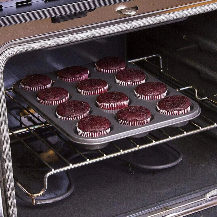 MAXPERKX Muffin Tray, Essential Baking Tool for Home Bakers