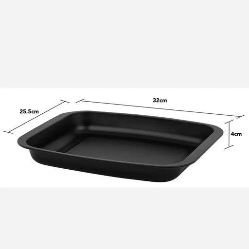 MAXPERKX Oblong Roaster with Non-Stick Surface, Easy to Clean