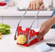 MAXPERKX Potato Chipper Chip Cutter with 2 Steel Blades