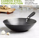 MAXPERKX Wok Pan for Stir Frying, Perfect for Asian Cuisine