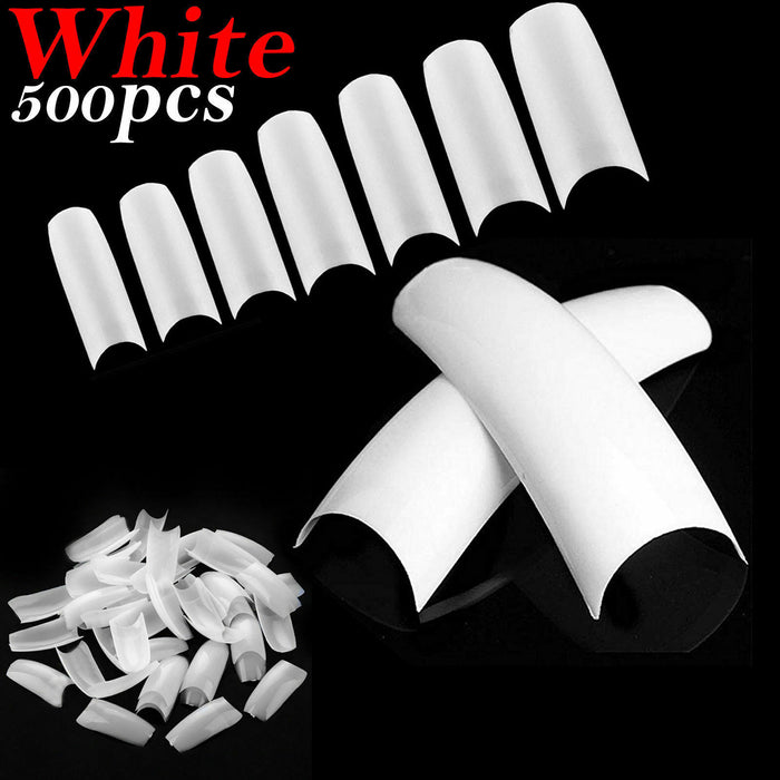 Variety of nail tips in 10 different sizes (Number: 0-9)