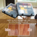 Repairing minor scratches on furniture using the kit
