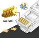100pcs RJ45 Patch Cable Connectors - CAT5e/CAT6 LAN Network (Image 3)