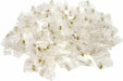 100pcs RJ45 Patch Cable Connectors - CAT5e/CAT6 LAN Network (Image 1)