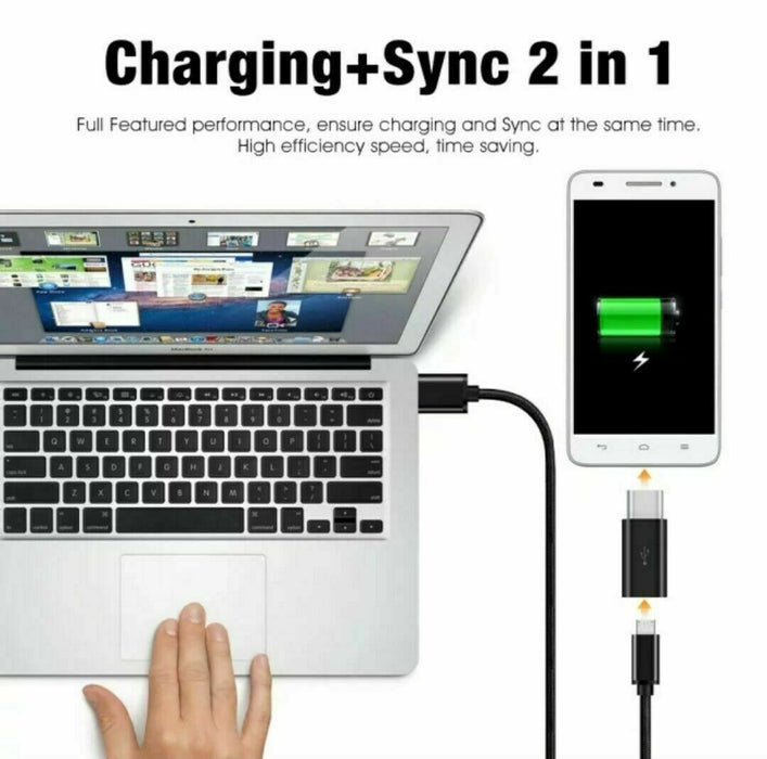 Micro USB Female to Type C Male Converter Adapter - For Samsung, Xiaomi, Huawei - Image 6