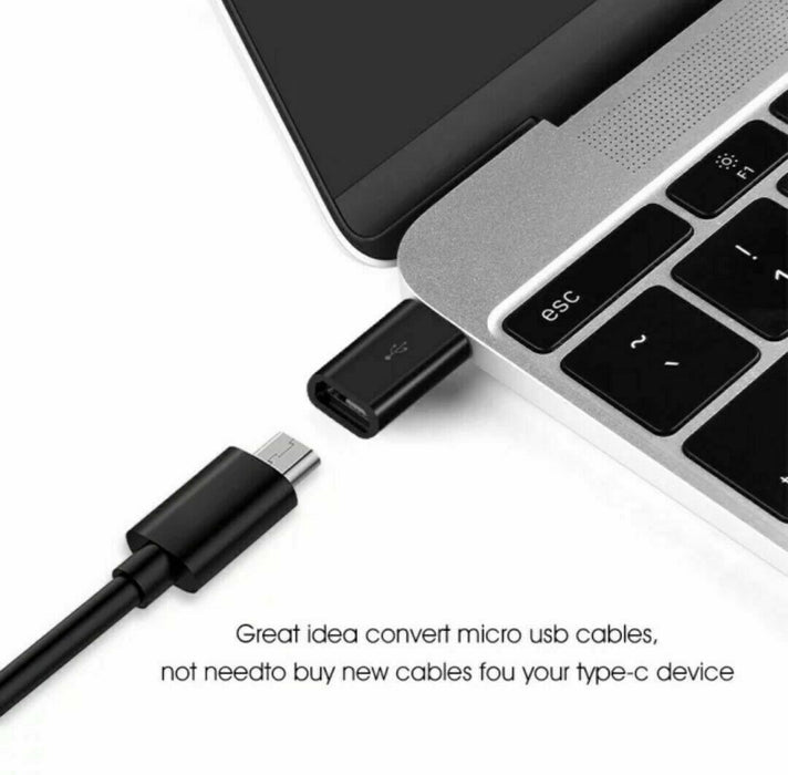 Micro USB Female to Type C Male Converter Adapter - For Samsung, Xiaomi, Huawei - Image 14