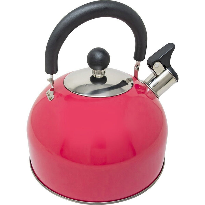 MAXPERKX 2.5L Whistling Kettle - Stainless Steel - Gas Electric Induction Hob Stove - Camping - Image 11