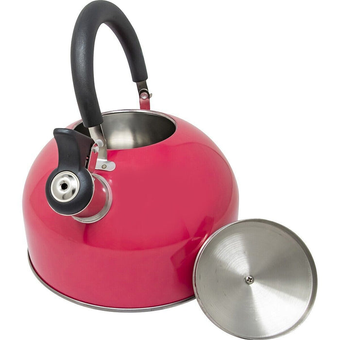 MAXPERKX 2.5L Whistling Kettle - Stainless Steel - Gas Electric Induction Hob Stove - Camping - Image 12