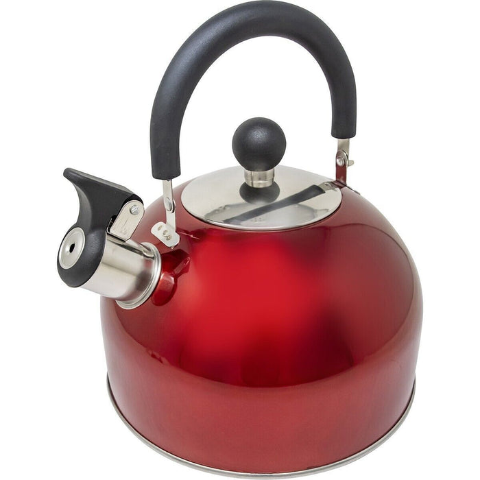 MAXPERKX 2.5L Whistling Kettle - Stainless Steel - Gas Electric Induction Hob Stove - Camping - Image 13