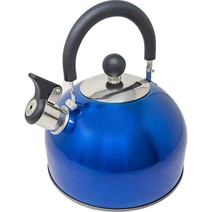 MAXPERKX 2.5L Whistling Kettle - Stainless Steel - Gas Electric Induction Hob Stove - Camping - Image 21