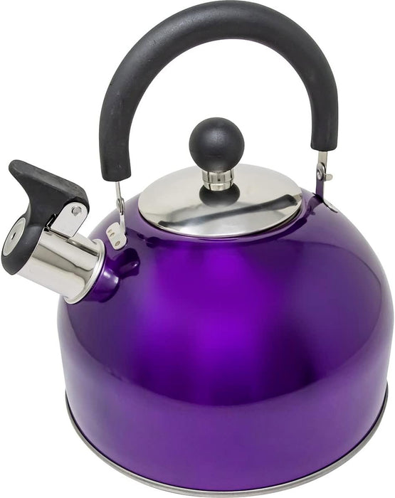 MAXPERKX 2.5L Whistling Kettle - Stainless Steel - Gas Electric Induction Hob Stove - Camping - Image 15