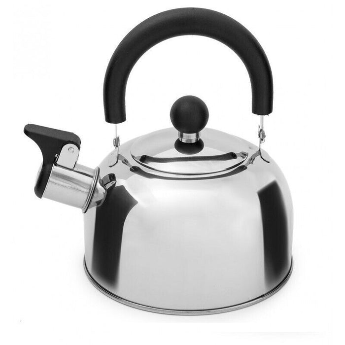 MAXPERKX 2.5L Whistling Kettle - Stainless Steel - Gas Electric Induction Hob Stove - Camping - Image 10