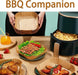 100pc Air Fryer Square Disposable Non-Stick Liner - 16cm Baking Image 2