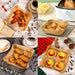 100pc Air Fryer Square Disposable Non-Stick Liner - 16cm Baking Image 5