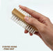 APXB 2pcs Double Sided Bristle Cleaner Wooden Nail Brush Scrubbing Finger Toe Washing Image 6
